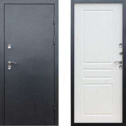 Входная дверь -  Сибирь термо антик серебро лиственница 3Ф (TD)