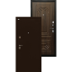 Входная дверь -  Ратибор Оптима 3К Орех бренди
